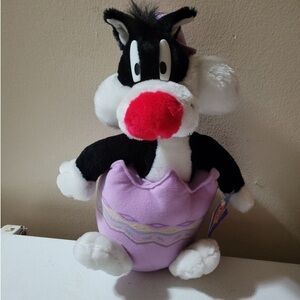 Looney Toons Sylvester The Cat Plush Toy
